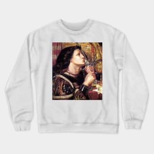 Joan of Arc - Dante Gabriel Rossetti Crewneck Sweatshirt